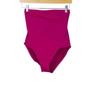 SPANX Super High Rise Shapewear Swimsuit Bottoms in Berry - Size 10